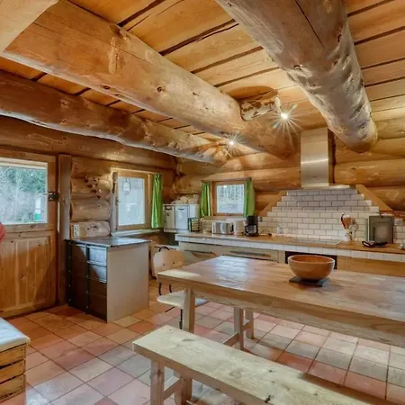 Alpstuga Chalet En Rondins De Bois *