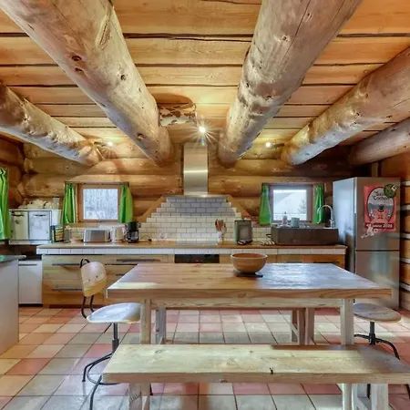 Chalet En Rondins De Bois Alpstuga
