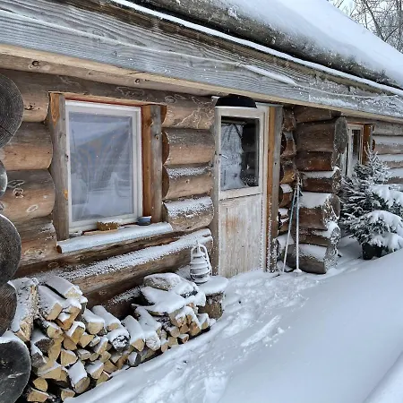 Chalet En Rondins De Bois Alpstuga Picherande
